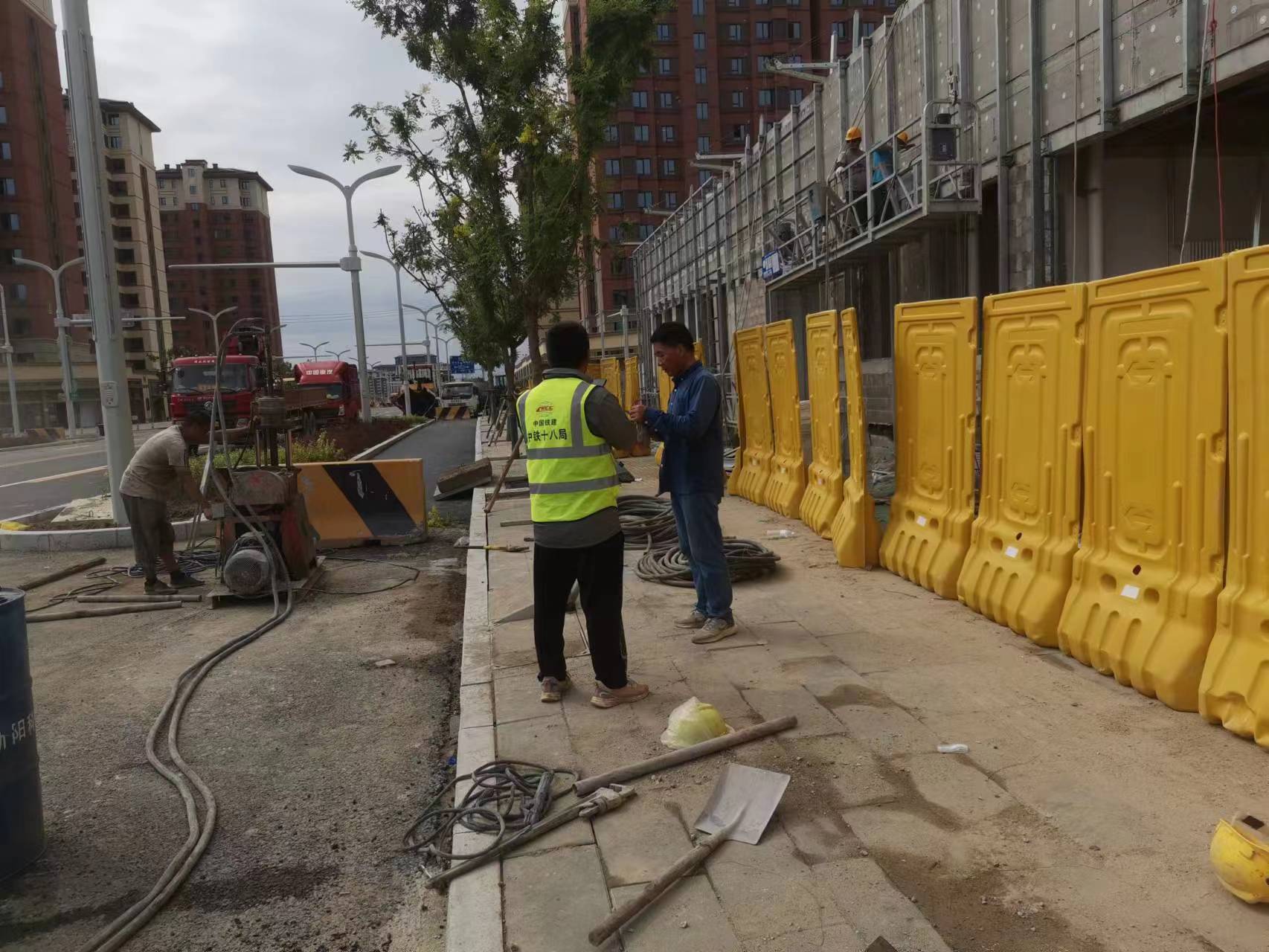 港闸地基注浆加固